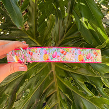 Tulips & Bunnies Dog Collars