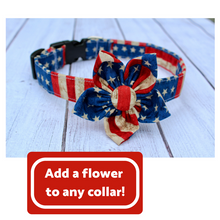 Rugged Flag Dog Collar