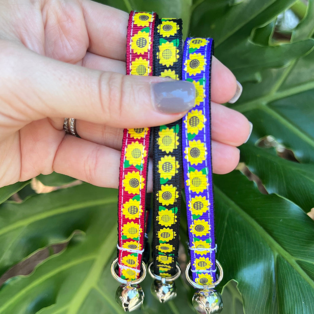 Sunflower Cat Collars