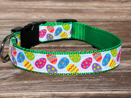 Easter Egg Nylon Dog Collar