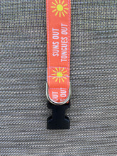 Suns Out Tongues Out Dog Collar