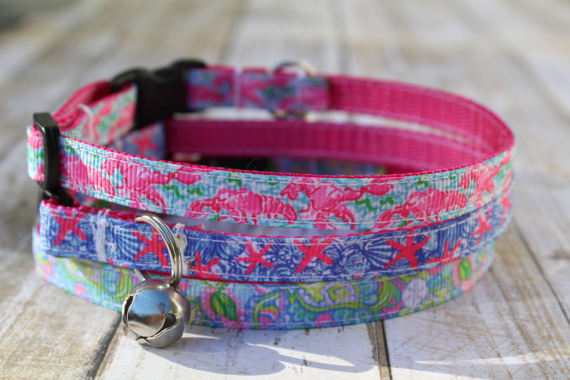 Nautical Lilly Inspired Cat Collars