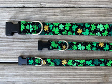 Lucky Shamrocks Dog Collar