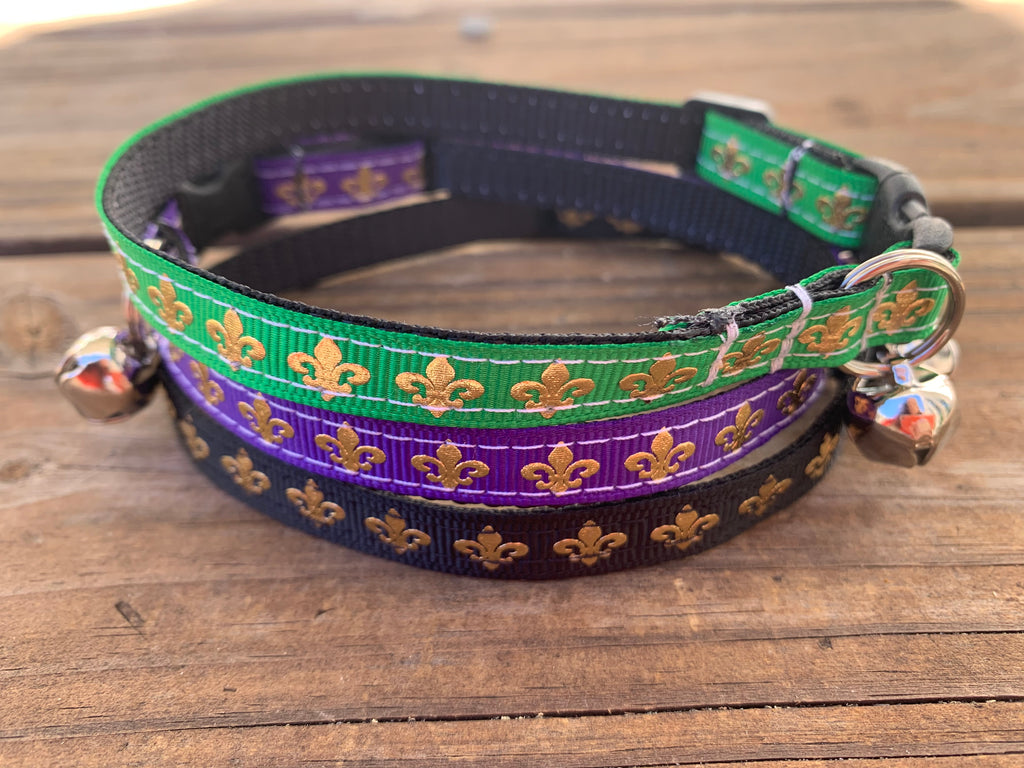 Fleur De Lis Cat Collars Lucy Lou's Designs