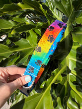 Tie Dye Paws Dog Collar