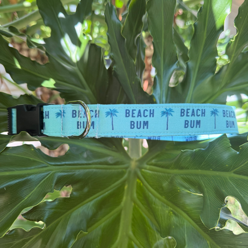 Beach Bum Dog Collar