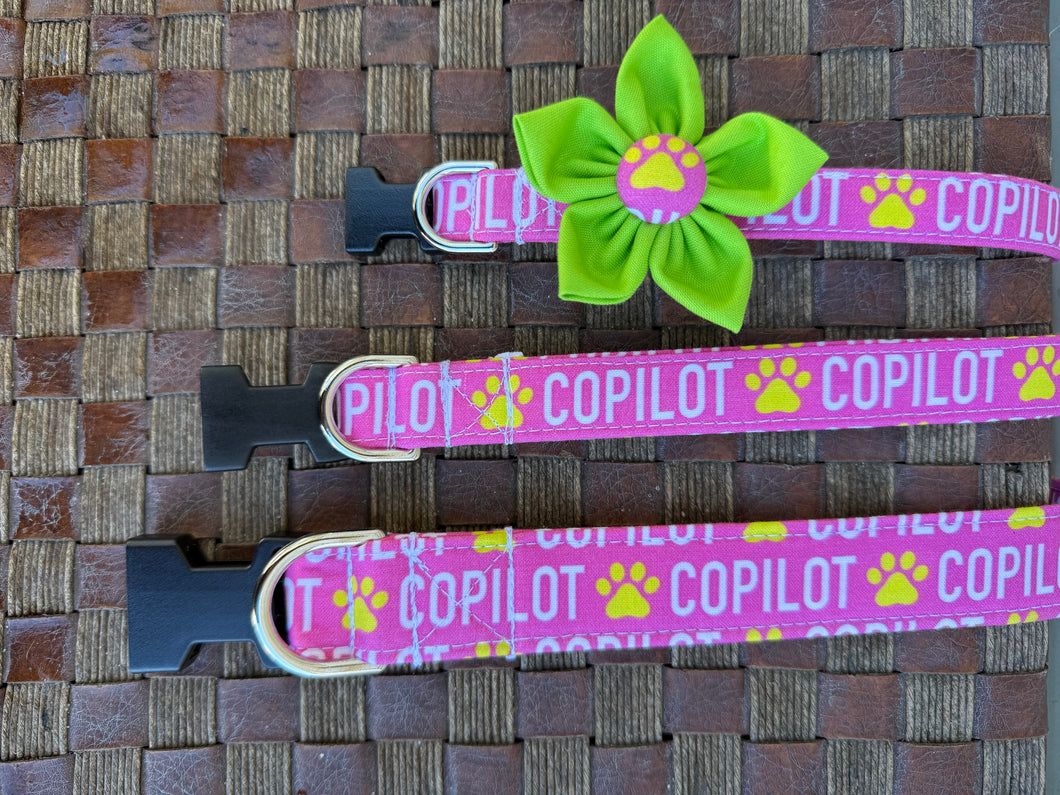 CoPilot Dog Collar (Pink)