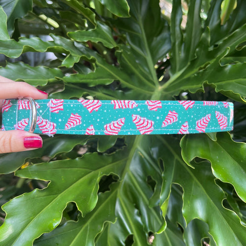 Christmas Tree Cake Dog Collar