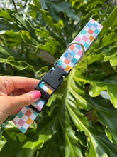 Confetti Check Dog Collar