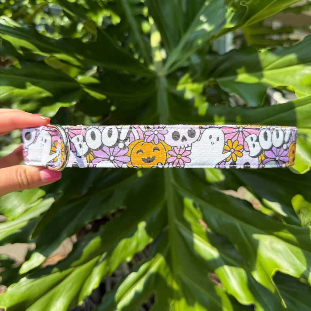 Groovy Ghouls Dog Collar