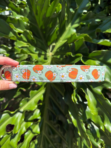 Pumpkins & Daisies Dog Collar