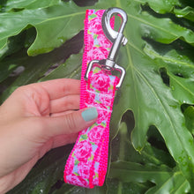 Lilly Inspired Hot Pink Floral Dog Leash